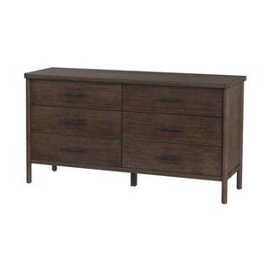 Butler Specialty Lennon 3 Drawer Dresser With Elegant Rounded Legs, Clean Lines, And Organic Soft Finish For Your Space Brown Mindi Wood,Mdf,Mindi Veneer 5755474-butler