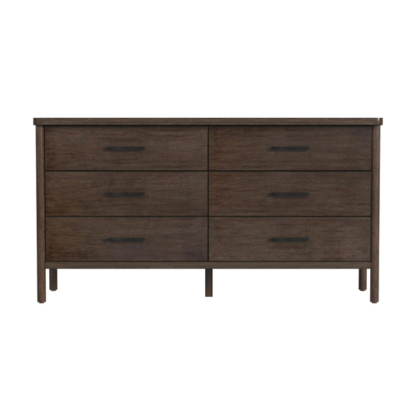 Butler Specialty Lennon 3 Drawer Dresser With Elegant Rounded Legs, Clean Lines, And Organic Soft Finish For Your Space Brown Mindi Wood,Mdf,Mindi Veneer 5755474-butler