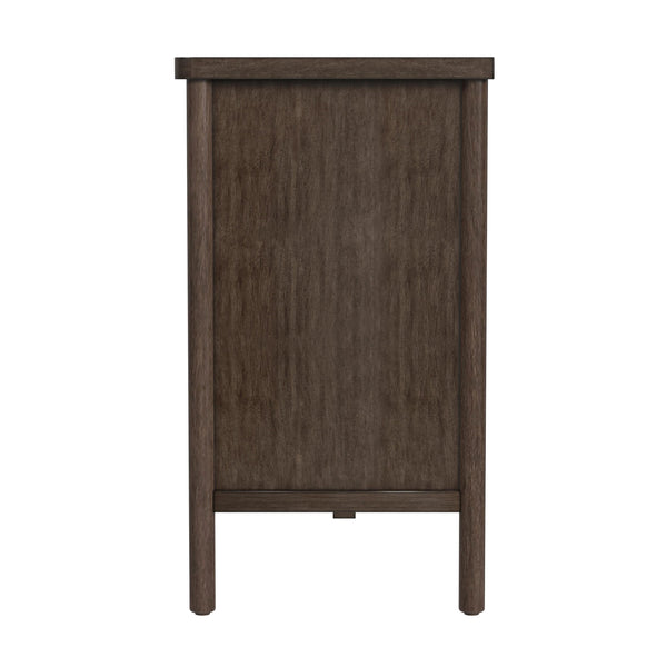 Butler Specialty Lennon 3 Drawer Dresser With Elegant Rounded Legs, Clean Lines, And Organic Soft Finish For Your Space Brown Mindi Wood,Mdf,Mindi Veneer 5755474-butler