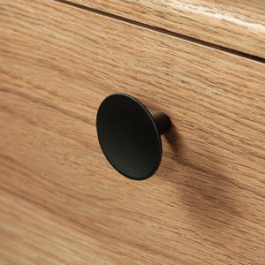 English Elm Night Stand - Compact Brown Finish Storage With Durable Engineered Wood For Stylish Bedroom Solutions B356P402754