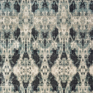 Homeroots 4' Enhance Your Space With A Stylish Gray Abstract Area Rug – Stain Resistant & Soft Texture! 5' X 8' Polypropylene 575562