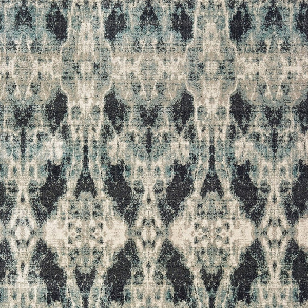 Homeroots 4' Enhance Your Space With A Stylish Gray Abstract Area Rug – Stain Resistant & Soft Texture! 5' X 8' Polypropylene 575562