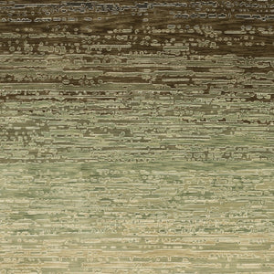 Homeroots 3'' Brown Abstract Area Rug - Stylish, Stain-resistant Comfort For Homes With Kids And Pets 5' X 8' Polypropylene,Polyester 575580