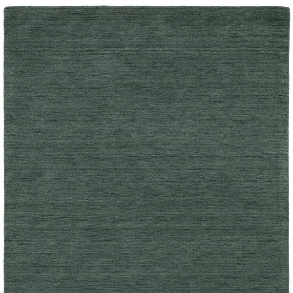 Homeroots 5' Teal Wool Hand Tufted Area Rug - Elevate Your Space With Style, Warmth, And Versatility Today! 5' X 8' Wool 575647