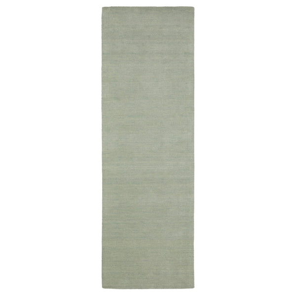 HomeRoots 5' Hand-Tufted Wool Area Rug in Teal and Blue - Cozy, Durable Design for Any Room or Space 8' Runner 575649