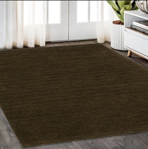 Homeroots 5' Teal Wool Hand Tufted Area Rug - Elevate Your Space With Style, Warmth, And Versatility Today! 5' X 8' Wool 575650