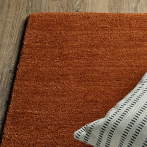 HomeRoots 5' Hand-Tufted Wool Area Rug in Teal and Blue - Cozy, Durable Design for Any Room or Space 8' Runner 575653