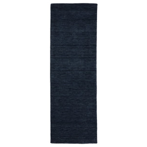 HomeRoots 5' Hand-Tufted Wool Area Rug in Teal and Blue - Cozy, Durable Design for Any Room or Space 8' Runner 575655
