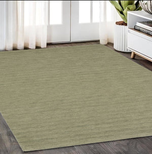 Homeroots 5' Teal Wool Hand Tufted Area Rug - Elevate Your Space With Style, Warmth, And Versatility Today! 5' X 8' Wool 575656