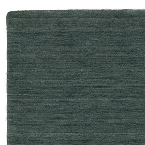 HomeRoots 5' Hand-Tufted Wool Area Rug in Teal and Blue - Cozy, Durable Design for Any Room or Space 8' Runner 575658