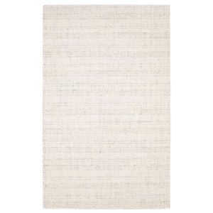 Homeroots 5' Ivory Striped Hand-tufted Area Rug - Add Elegant Texture And Style To Enhance Your Home Decor 5' X 8' Wool Blend 575672