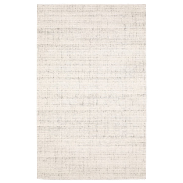 HomeRoots 5' Elegant Ivory and Gray Striped Hand-Tufted Area Rug for Modern and Transitional Home Decor 5' X 8' 575672