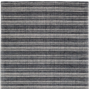 Homeroots 5' Ivory Striped Hand-tufted Area Rug - Add Elegant Texture And Style To Enhance Your Home Decor 5' X 8' Wool Blend 575674