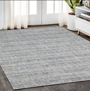 Homeroots 5' Ivory Striped Hand-tufted Area Rug - Add Elegant Texture And Style To Enhance Your Home Decor 5' X 8' Wool Blend 575677