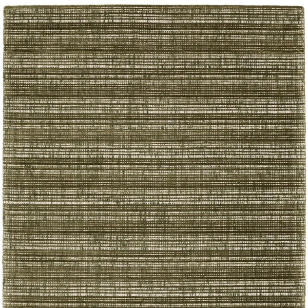 Homeroots 5' Ivory Striped Hand-tufted Area Rug - Add Elegant Texture And Style To Enhance Your Home Decor 5' X 8' Wool Blend 575679