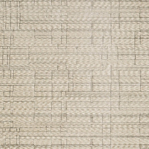 Homeroots 5' Chic Beige And Brown Geometric Area Rug With Stylish Fringe For Modern Home Decor Bliss 8' Runner Polyester 575693