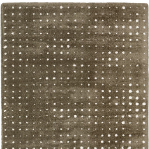 Homeroots 5' Artistic Brown Geometric Power Loom Area Rug – Stain Resistant, Perfect For Homes With Kids & Pets 8' Runner Polyester 575704