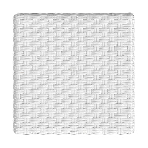 Butler Specialty Riviera Coastal-inspired Backless Rattan Counter Stool For Kitchen And Patio, Durable & Stylish Glossy White Rattan,Polyurethane Synthetic (Pe) Rattan 5757304-butler