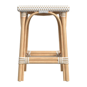 Butler Specialty Riviera Coastal-inspired Backless Rattan Counter Stool For Kitchen And Patio, Durable & Stylish Tan Rattan,Polyurethane Synthetic (Pe) Rattan 5757415-butler