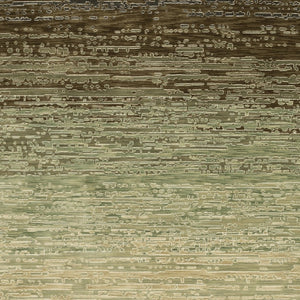 Homeroots 3'' Brown Abstract Area Rug - Stylish, Stain-resistant Comfort For Homes With Kids And Pets 7' X 10' Polypropylene,Polyester 575768