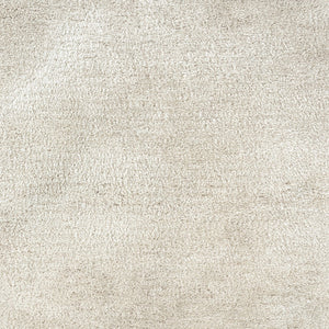 Homeroots 5' Luxurious Ivory Shag Hand-tufted Area Rug – Soft, Stain-resistant Comfort For Any Space 3' X 5' Polyester 575783