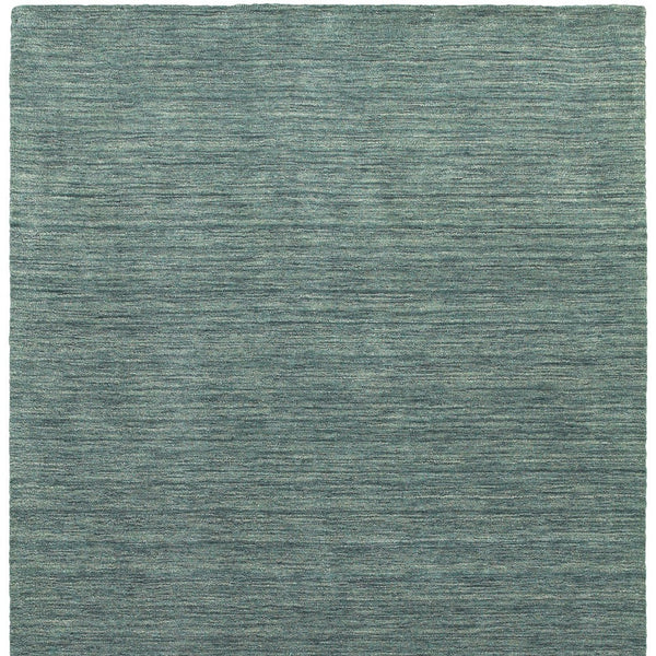 Homeroots 5' Navy Blue Wool Hand Tufted Area Rug - Elevate Your Space With Style, Comfort, And Versatility! 5' X 8' Wool 575789