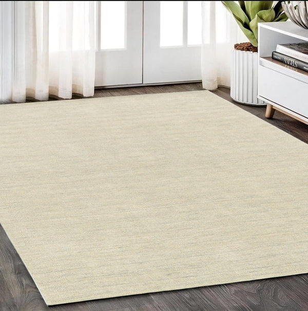 Homeroots 5' Navy Blue Wool Hand Tufted Area Rug - Elevate Your Space With Style, Comfort, And Versatility! 5' X 8' Wool 575794