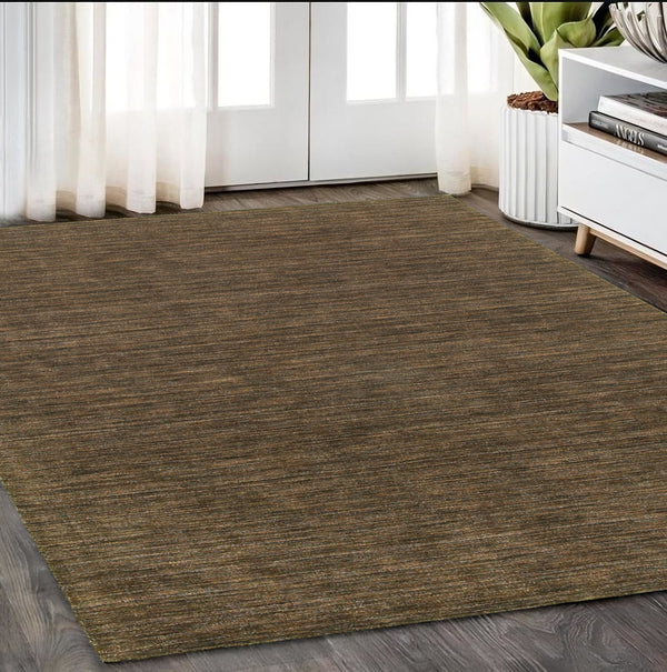 Homeroots 5' Navy Blue Wool Hand Tufted Area Rug - Elevate Your Space With Style, Comfort, And Versatility! 5' X 8' Wool 575796