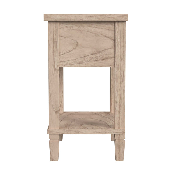 Butler Specialty Flagstaff 1-drawer Cane Nightstand With Elegant Desert Sand Finish And Classic Design, Perfect For Any Room Natural Mindi Wood,Mindi Veneer,Mdf,Cane 5758449-butler