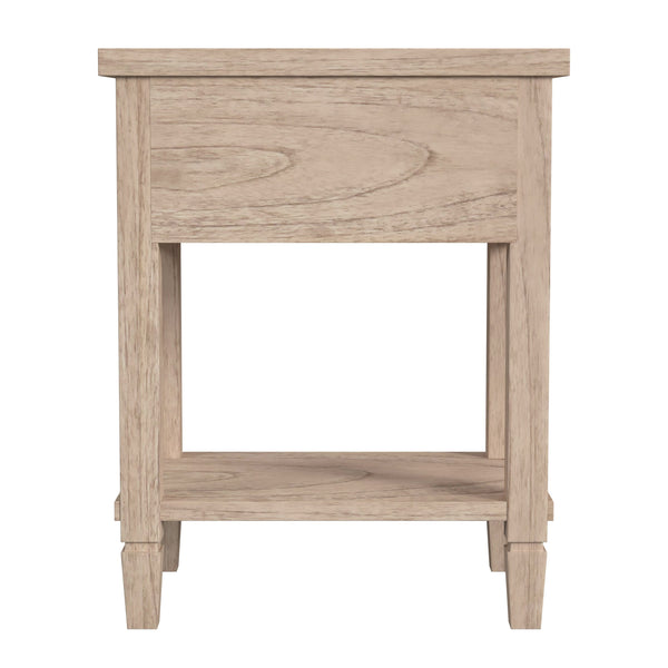 Butler Specialty Flagstaff 1-drawer Cane Nightstand With Elegant Desert Sand Finish And Classic Design, Perfect For Any Room Natural Mindi Wood,Mindi Veneer,Mdf,Cane 5758449-butler