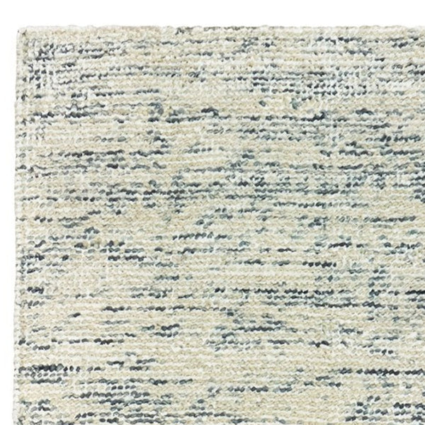 Homeroots 5' Hand Tufted Area Rug In Blue And Teal - Enhance Your Space With Comfort And Style Today! 8' Runner Wool Blend 575850