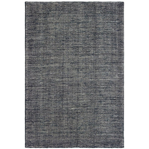 HomeRoots 5' Hand-Tufted Area Rug in Rich Blue and Teal Hues: Plush Comfort and Modern Style for Any Room 5' X 8' 575854