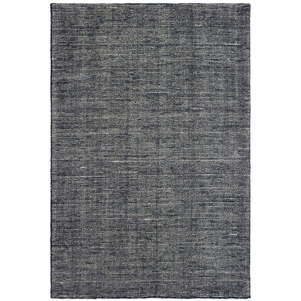 HomeRoots 5' Hand-Tufted Area Rug in Rich Blue and Teal Hues: Plush Comfort and Modern Style for Any Room 6' X 9' 575855