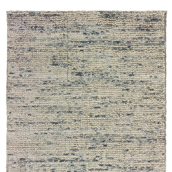 Homeroots 5' Hand Tufted Area Rug In Blue And Teal - Enhance Your Space With Comfort And Style Today! 8' Runner Wool Blend 575859