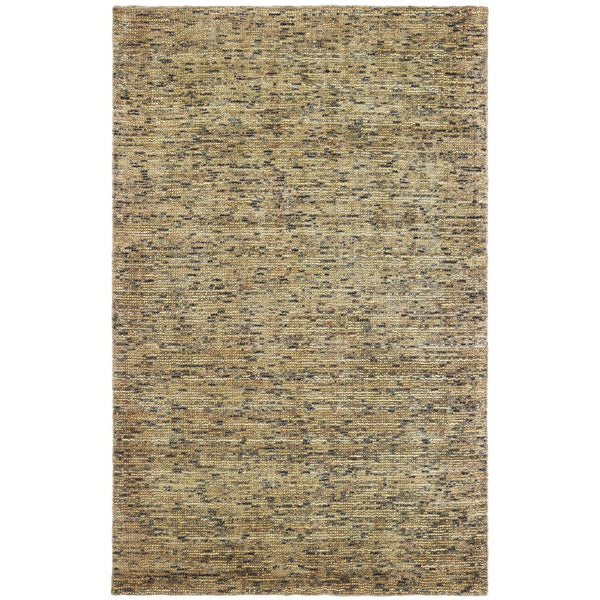HomeRoots 5' Hand-Tufted Area Rug in Rich Blue and Teal Hues: Plush Comfort and Modern Style for Any Room 5' X 8' 575860