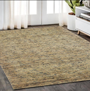 Homeroots 5' Hand Tufted Area Rug In Blue And Teal - Enhance Your Space With Comfort And Style Today! 5' X 8' Wool Blend 575860