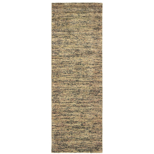 HomeRoots 5' Hand-Tufted Area Rug in Rich Blue and Teal Hues: Plush Comfort and Modern Style for Any Room 8' Runner 575862