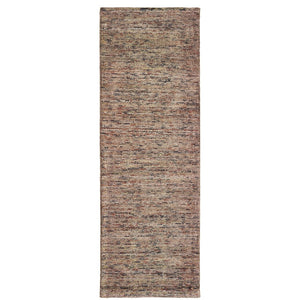 HomeRoots 5' Hand-Tufted Area Rug in Rich Blue and Teal Hues: Plush Comfort and Modern Style for Any Room 8' Runner 575865
