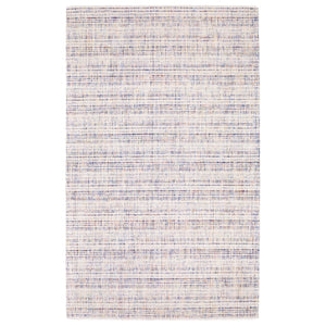 Homeroots 5' Ivory Striped Hand-tufted Area Rug - Add Elegant Texture And Style To Enhance Your Home Decor 8' X 10' Wool Blend 575921