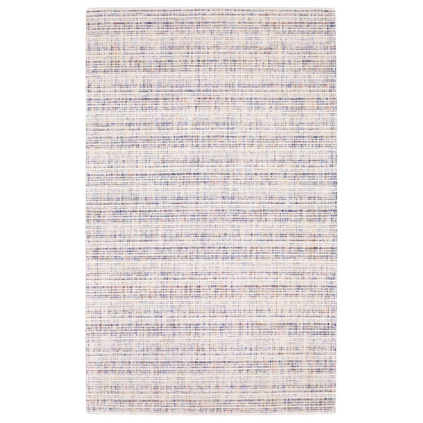 Homeroots 5' Ivory Striped Hand-tufted Area Rug - Add Elegant Texture And Style To Enhance Your Home Decor 8' X 10' Wool Blend 575921