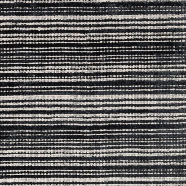 Homeroots 5' Ivory Striped Hand-tufted Area Rug - Add Elegant Texture And Style To Enhance Your Home Decor 8' Runner Wool Blend 575922