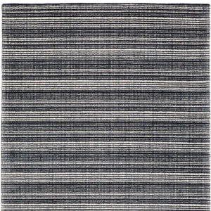 Homeroots 5' Ivory Striped Hand-tufted Area Rug - Add Elegant Texture And Style To Enhance Your Home Decor 8' X 10' Wool Blend 575923
