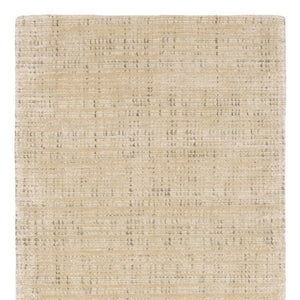 Homeroots 5' Ivory Striped Hand-tufted Area Rug - Add Elegant Texture And Style To Enhance Your Home Decor 8' Runner Wool Blend 575924