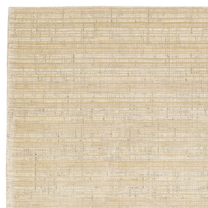 Homeroots 5' Ivory Striped Hand-tufted Area Rug - Add Elegant Texture And Style To Enhance Your Home Decor 8' X 10' Wool Blend 575925