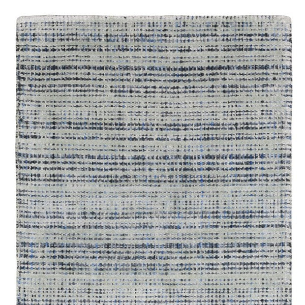 Homeroots 5' Ivory Striped Hand-tufted Area Rug - Add Elegant Texture And Style To Enhance Your Home Decor 8' Runner Wool Blend 575928