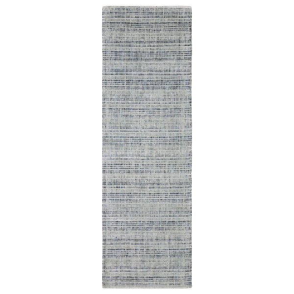 Homeroots 5' Ivory Striped Hand-tufted Area Rug - Add Elegant Texture And Style To Enhance Your Home Decor 8' Runner Wool Blend 575928