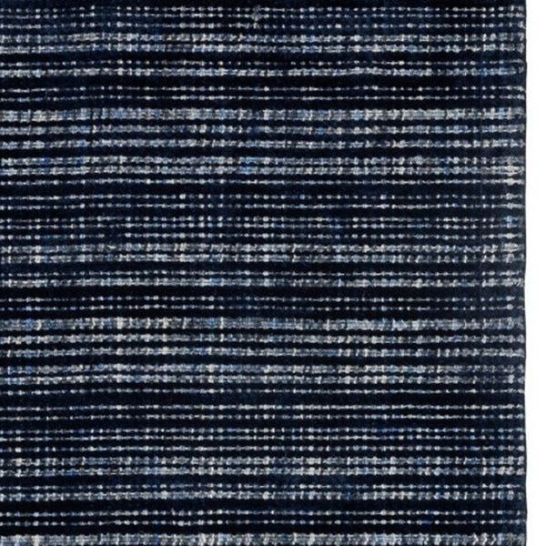 Homeroots 5' Ivory Striped Hand-tufted Area Rug - Add Elegant Texture And Style To Enhance Your Home Decor 8' Runner Wool Blend 575930