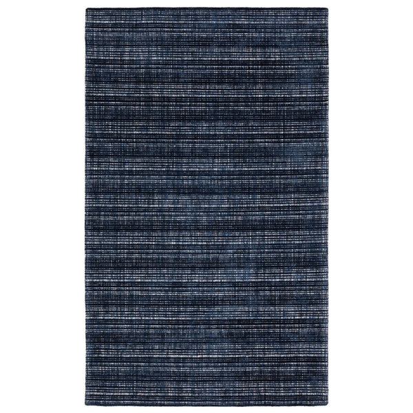 HomeRoots 5' Elegant Ivory and Gray Striped Hand-Tufted Area Rug for Modern and Transitional Home Decor 8' X 10' 575931