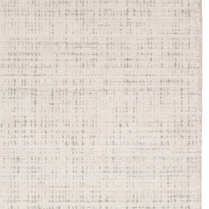 Homeroots 5' Ivory Striped Hand-tufted Area Rug - Add Elegant Texture And Style To Enhance Your Home Decor 8' Runner Wool Blend 575934