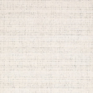 Homeroots 5' Ivory Striped Hand-tufted Area Rug - Add Elegant Texture And Style To Enhance Your Home Decor 8' X 10' Wool Blend 575935